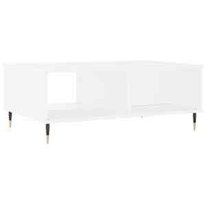 Konferenční stolek bílý 90 x 60 x 35 cm kompozitní dřevo - obrázek 8