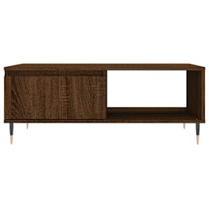 Konferenční stolek hnědý dub 90 x 60 x 35 cm kompozitní dřevo - obrázek 5