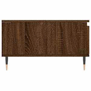 Konferenční stolek hnědý dub 90 x 60 x 35 cm kompozitní dřevo - obrázek 7