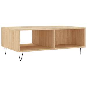 Konferenční stolek dub sonoma 90 x 60 x 35 cm kompozitní dřevo - obrázek 8