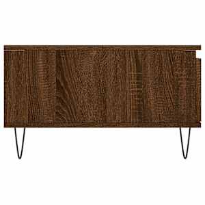 Konferenční stolek hnědý dub 90 x 60 x 35 cm kompozitní dřevo - obrázek 7