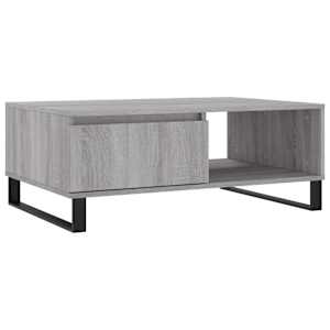 vidaXL kohvilaud, hall Sonoma tamm, 90 x 60 x 35 cm, tehispuit