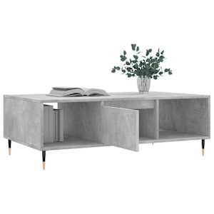 Konferenční stolek betonově šedý 104x60x35 cm kompozitní dřevo - obrázek 4