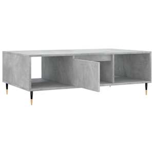 Konferenční stolek betonově šedý 104x60x35 cm kompozitní dřevo - obrázek 6