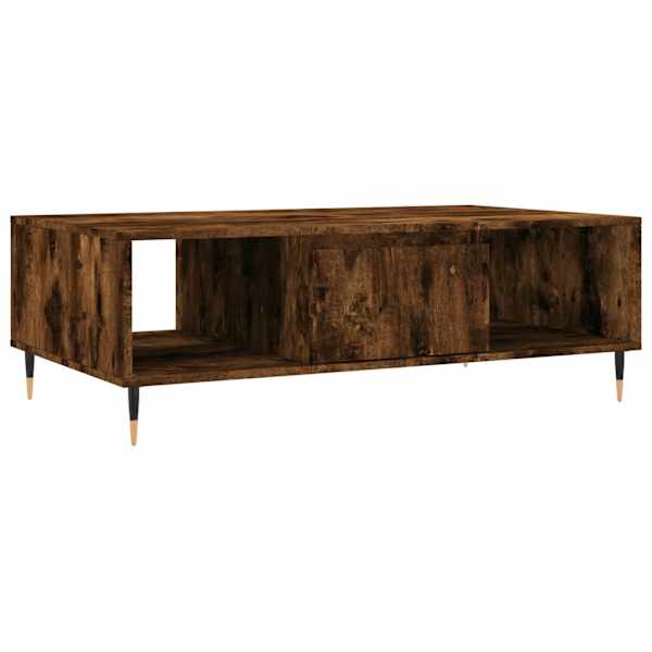 vidaXL kohvilaud, suitsutatud tamm, 104 x 60 x 35 cm, tehispuit
