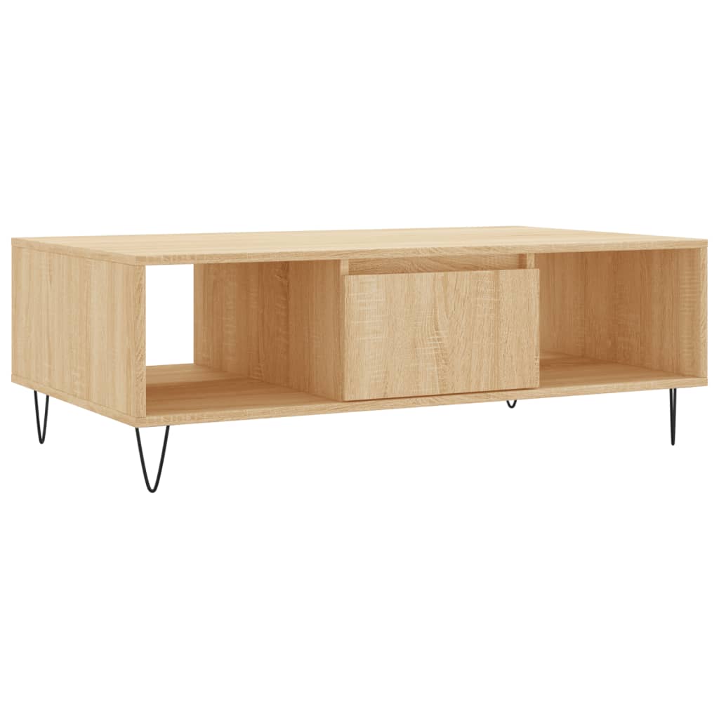 vidaXL Konferenční stolek dub sonoma 104 x 60 x 35 cm kompozitní dřevo
