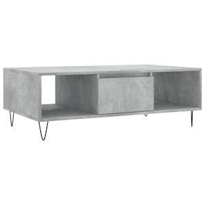 Konferenční stolek betonově šedý 104x60x35 cm kompozitní dřevo - obrázek 2