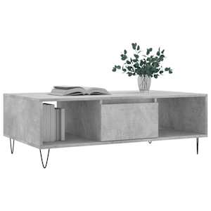 Konferenční stolek betonově šedý 104x60x35 cm kompozitní dřevo - obrázek 3