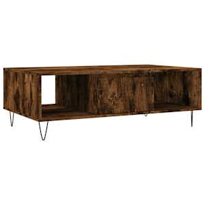vidaXL kohvilaud, suitsutatud tamm, 104 x 60 x 35 cm, tehispuit