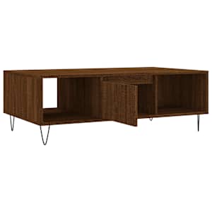 Konferenční stolek hnědý dub 104 x 60 x 35 cm kompozitní dřevo - obrázek 6
