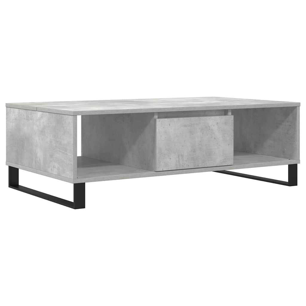 vidaXL Konferenční stolek betonově šedý 104x60x35 cm kompozitní dřevo