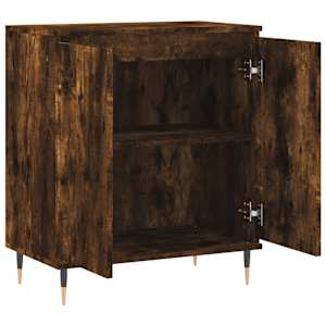 Příborník kouřový dub 60 x 35 x 70 cm kompozitní dřevo - obrázek 6