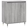 vidaXL puhvetkapp, hall Sonoma tamm, 60x35x70 cm, tehispuit
