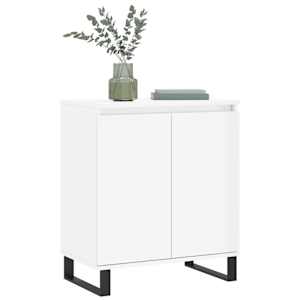 vidaXL Ντουλάπι Γυαλιστερό Λευκό 60x35x70 εκ. από Επεξεργασμένο Ξύλο