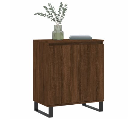 vidaXL Servantă, stejar maro, 60x35x70 cm, lemn compozit