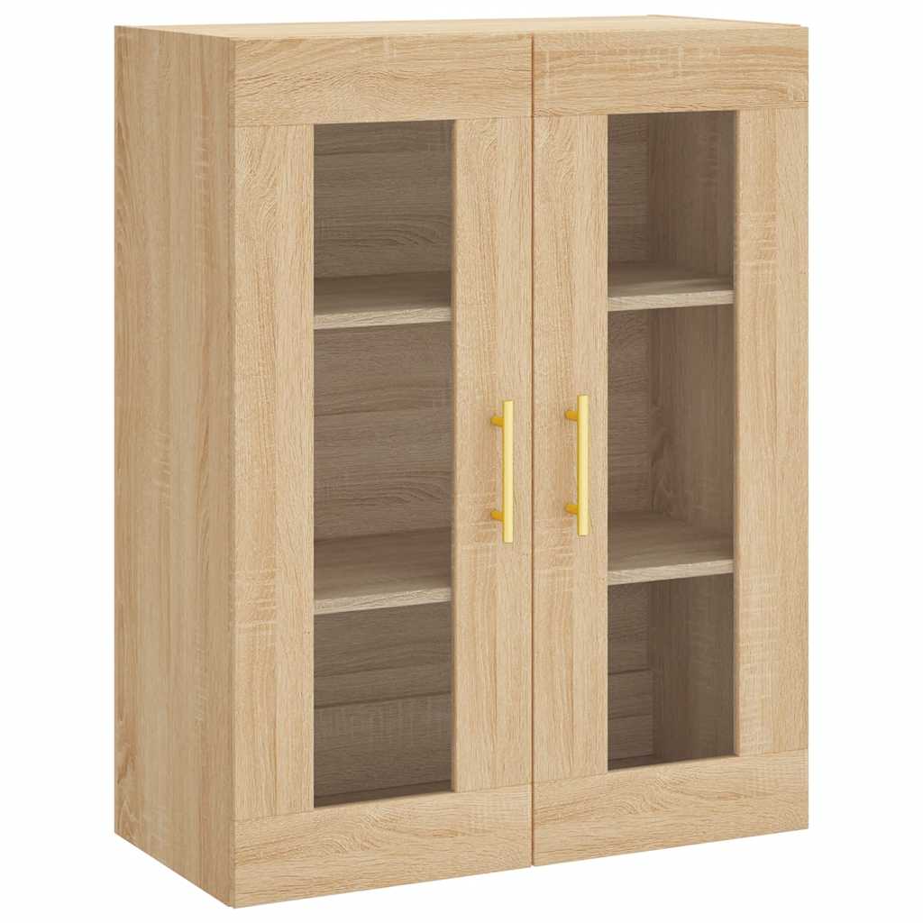 Thumbnail - vidaXL Wandschrank Sonoma-Eiche 69,5x34x90 cm