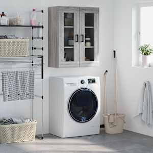 Stenska omarica siva sonoma 69,5x34x90 cm