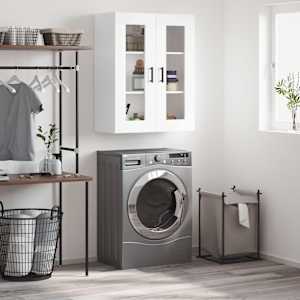 Stenska omarica bela 69,5x34x90 cm