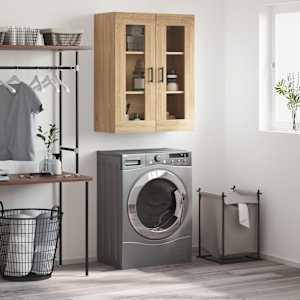 Stenska omarica sonoma hrast 69,5x34x90 cm