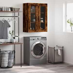 Stenska omarica dimljen hrast 69,5x34x90 cm