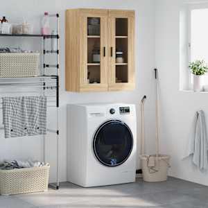 Stenska omarica sonoma hrast 69,5x34x90 cm