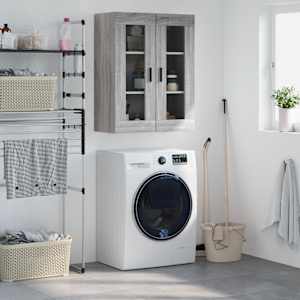 Stenska omarica siva sonoma 69,5x34x90 cm