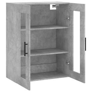 Nástěnná skříňka betonově šedá 69,5 x 34 x 90 cm - obrázek 6