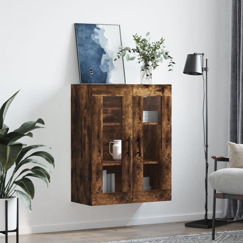 Thumbnail - vidaXL Wandschrank Räuchereiche 69,5x34x90 cm