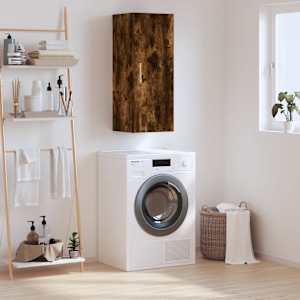 Stenska omarica dimljeni hrast 34,5x34x90 cm