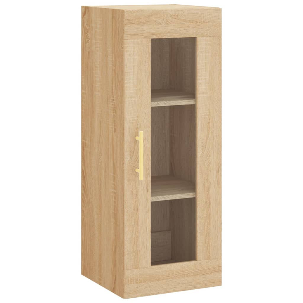 Thumbnail - vidaXL Wandschrank Sonoma-Eiche 34,5x34x90 cm