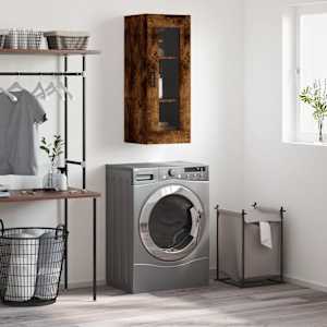 Stenska omarica dimljeni hrast 34,5x34x90 cm