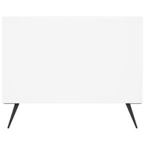 Konferenční stolek bílý 90 x 50 x 40 cm kompozitní dřevo - obrázek 7