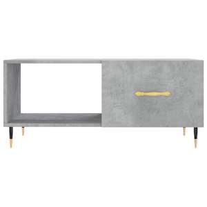 Konferenční stolek betonově šedý 90x50x40 cm kompozitní dřevo - obrázek 5