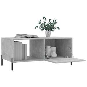 Konferenční stolek betonově šedý 90x50x40 cm kompozitní dřevo - obrázek 4