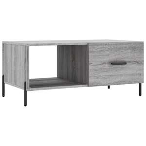 Konferenční stolek šedý sonoma 90 x 50 x 40 cm kompozitní dřevo - obrázek 2