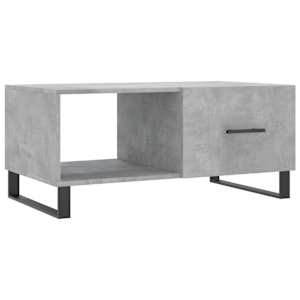 Konferenční stolek betonově šedý 90x50x40 cm kompozitní dřevo - obrázek 2
