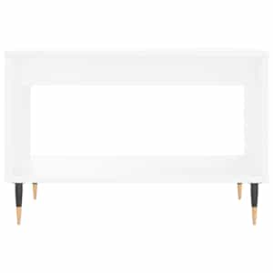 Konferenční stolek bílý 60 x 50 x 40 cm kompozitní dřevo - obrázek 4