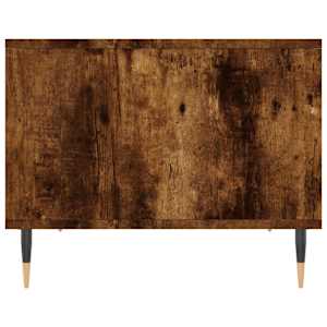 Konferenční stolek kouřový dub 60 x 50 x 40 cm kompozitní dřevo - obrázek 5