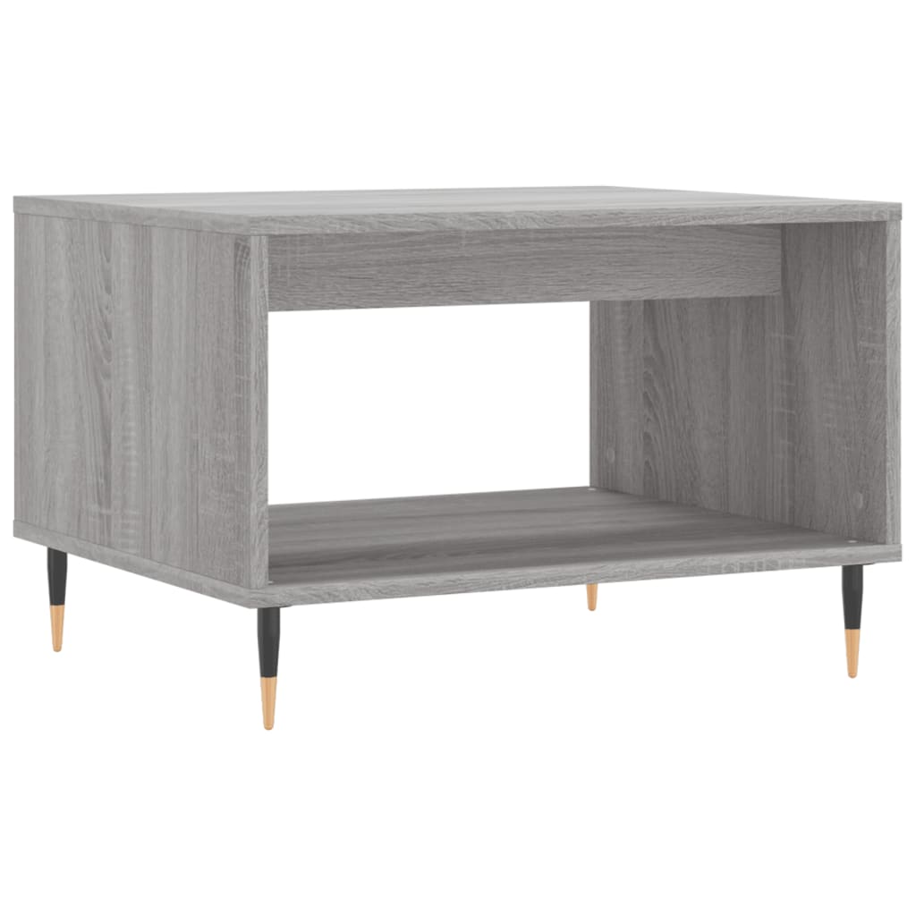 E-shop vidaXL Konferenčný stolík sivý dub sonoma 60x50x40cm kompozitné drevo