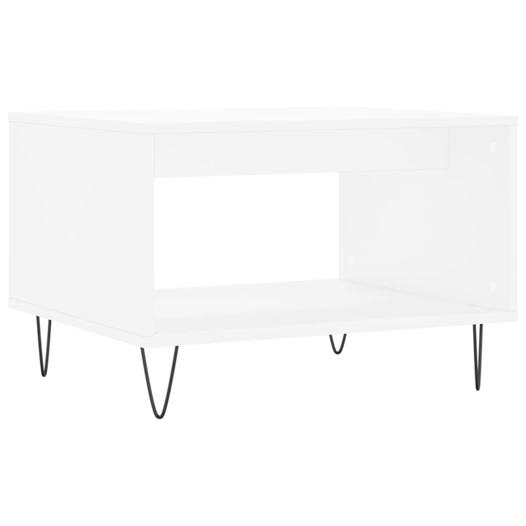 vidaXL Konferenční stolek bílý 60 x 50 x 40 cm kompozitní dřevo