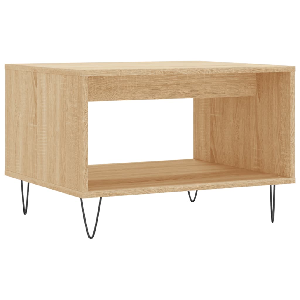 vidaXL Konferenční stolek dub sonoma 60 x 50 x 40 cm kompozitní dřevo