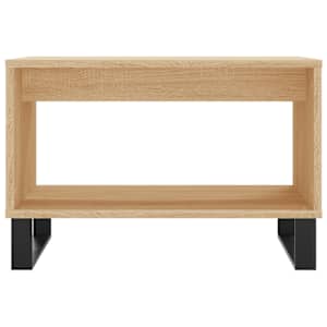 Konferenční stolek dub sonoma 60 x 50 x 40 cm kompozitní dřevo - obrázek 4