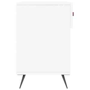 Botník bílý 102 x 35 x 55 cm kompozitní dřevo - obrázek 7
