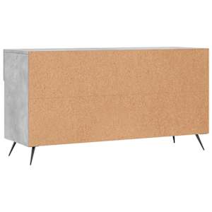 Botník betonově šedý 102 x 35 x 55 cm kompozitní dřevo - obrázek 8