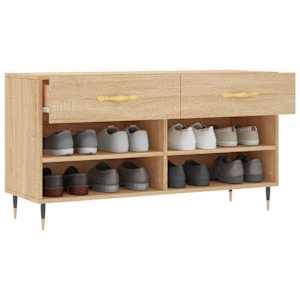 Botník dub sonoma 102 x 35 x 55 cm kompozitní dřevo - obrázek 4