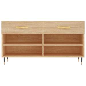 Botník dub sonoma 102 x 35 x 55 cm kompozitní dřevo - obrázek 6