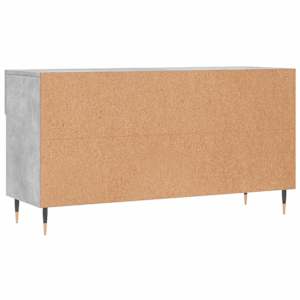 Botník betonově šedý 102 x 35 x 55 cm kompozitní dřevo - obrázek 8