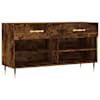 vidaXL jalatsipink, suitsutatud tamm, 102 x 35 x 55 cm, tehispuit