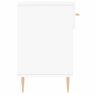 Botník bílý 102 x 35 x 55 cm kompozitní dřevo - obrázek 7
