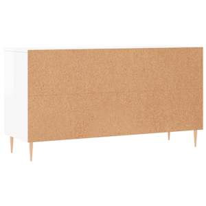 Botník bílý s vysokým leskem 102 x 35 x 55 cm kompozitní dřevo - obrázek 8
